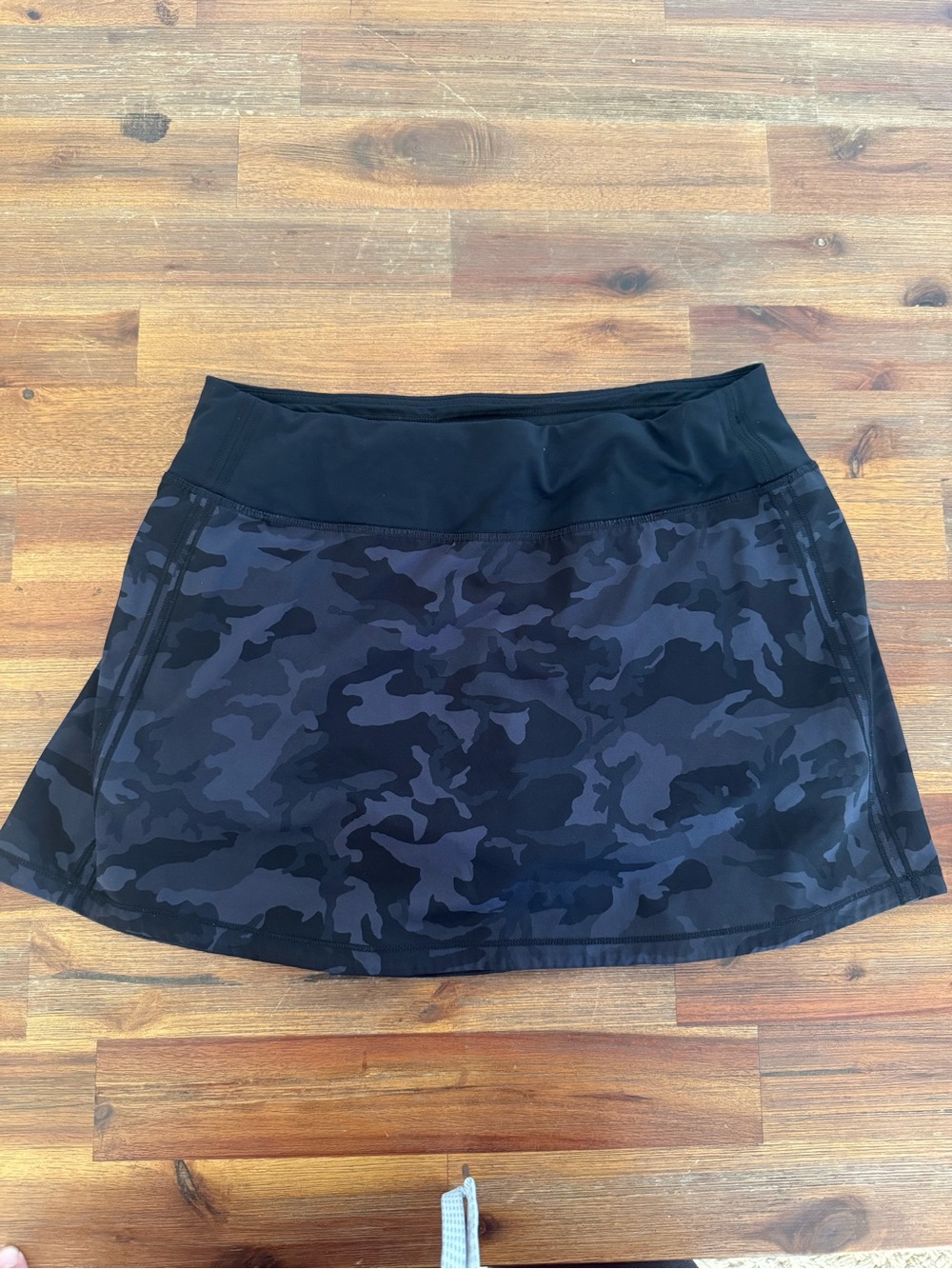 Lululemon Pace Rival Skirt 13” Incognito Camo Multi Grey Black